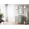 James Martin Vanities Brittany 36in Single Vanity, Sage Green w/ 3 CM White Zeus Quartz Top 650-V36-SGR-3WZ - alternate 3